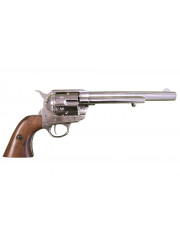 PISTOLET LONG GRIS BRILLANT