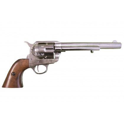 PISTOLET LONG GRIS BRILLANT