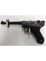 PISTOLET LUGER P08 PARABELLUM CROSSE NOIR 30 CM