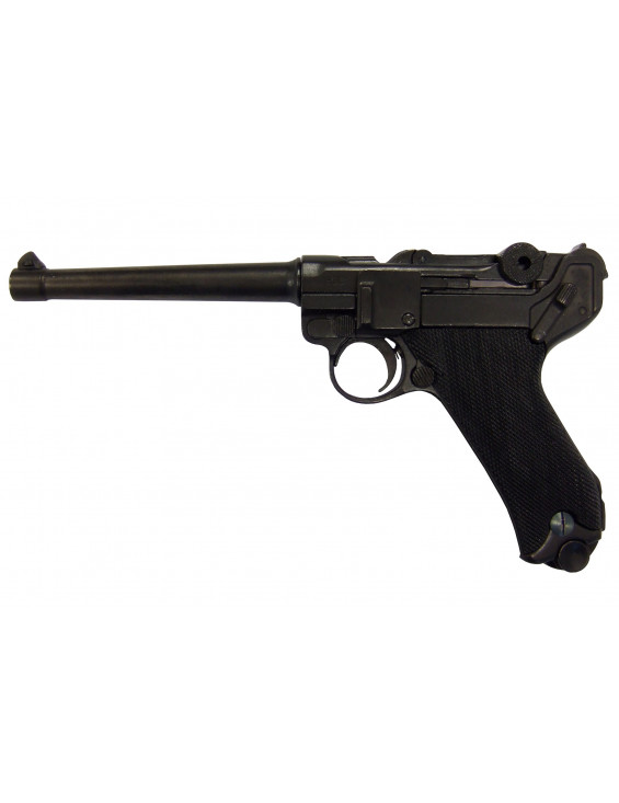 PISTOLET LUGER P08 PARABELLUM CROSSE NOIR 30 CM