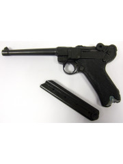 PISTOLET LUGER P08 PARABELLUM CROSSE NOIR 30 CM