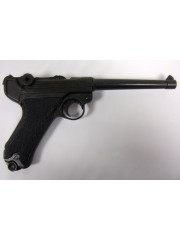 PISTOLET LUGER P08 PARABELLUM CROSSE NOIR 30 CM