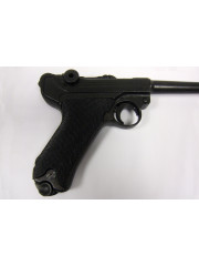 PISTOLET LUGER P08 PARABELLUM CROSSE NOIR 30 CM