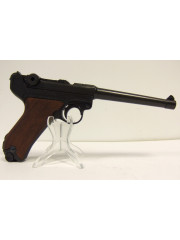 PISTOLET LUGER P08 PARABELLUM CROSSE BOIS 30 CM