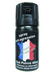 PULVERISATEUR 40ML GAZ-POIVRE MADE IN GERMANY 