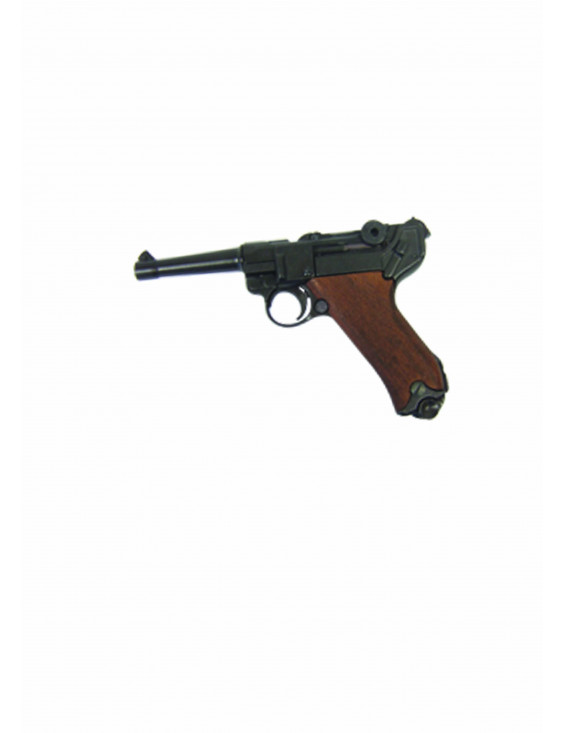 PISTOLET LUGER P08 PARABELLUM CROSSE BOIS 25.50 CM