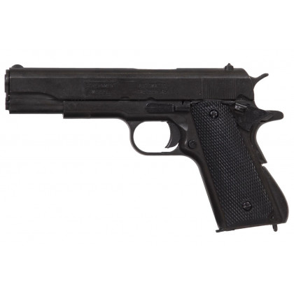 PISTOLET 45 USA 1911 NOIR  (IDEM P1227) DEMONTABLE