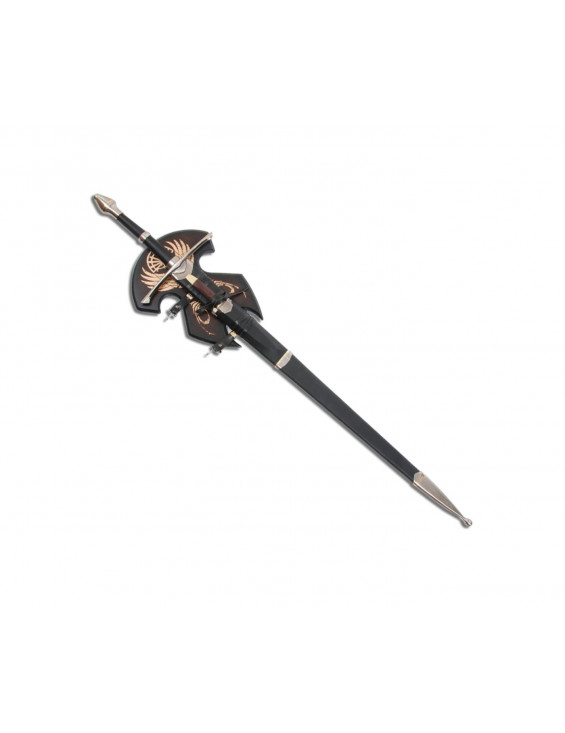 EPEE MEDIEVAL +SUPPORT + FOURREAU   SD11222