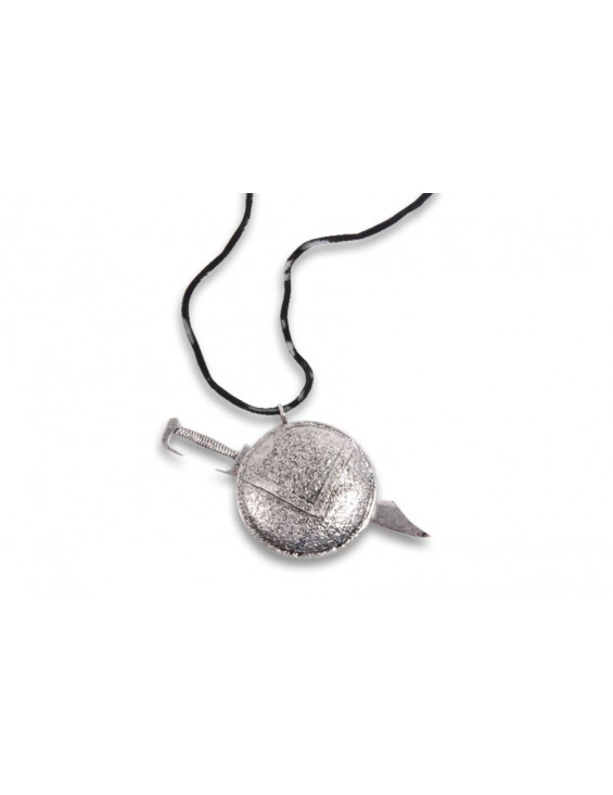 *PENDENTIF SPARTIATE ARGENT