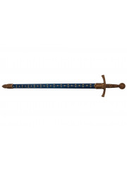 EPEE FLEUR DE LYS FOURREAU BLEU 109CM