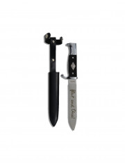 DAGUE SCOUT AVEC FOURREAU METAL