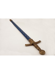 EPEE FLEUR DE LYS FOURREAU BLEU 109CM