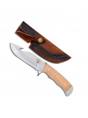 COUTEAU DE CHASSE AVEC LOGO CERF LAME 12.5CM (IDEM 866)