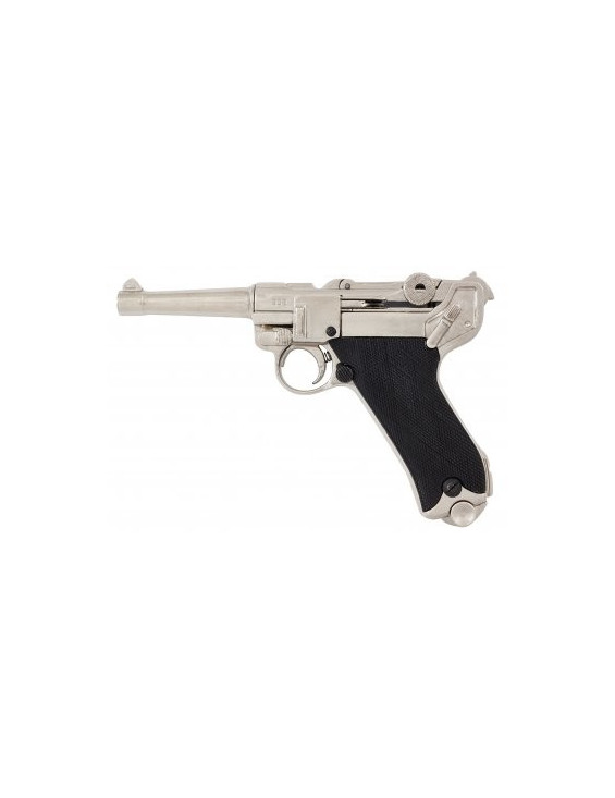 PARABELLUM P08 VERSION NICKEL 25CM 975gr