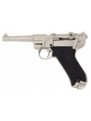 PARABELLUM P08 VERSION NICKEL 25CM 975gr