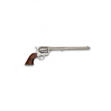 REVOLVER PEACEMAKER USA 1873 BRUN-ARGENT 46 CM