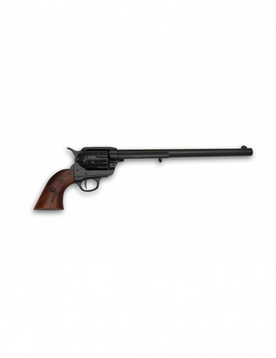 REVOLVER PEACEMAKER USA 1873 BRUN-NOIR 46 CM