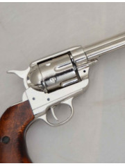 REVOLVER PEACEMAKER USA 1873 BRUN-ARGENT 46 CM