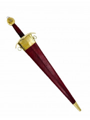 Fuentes E7029 : Epée medievale lame gravée type XIV