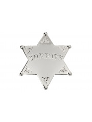 ETOILE SHERIF PLAQUE ARGENT