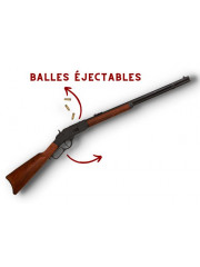 FUSIL WINCHESTER 73 NOIR EJECTABLE + 3 BALLES