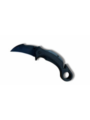 COUTEAU KARAMBIT OUVERTURE ASSISTEE NOIR AVEC COUPE CEINTURE