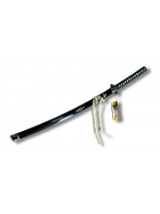 Katana en bois de collection — Réplique Hattori Hanzo avec inscription