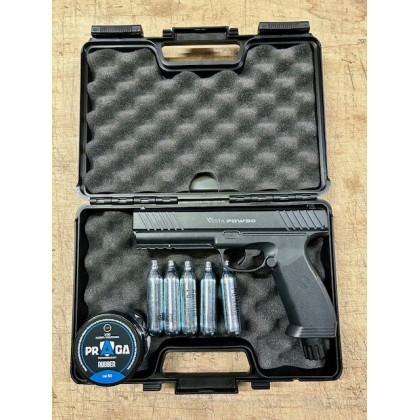Pistolet de défense Vesta calibre .50 (5 cartouches gaz + 50 billes) SOUMIS A AUTORISATION POUR LA REVENTE