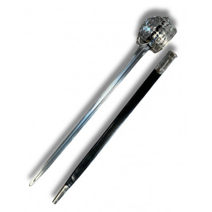 Épée d’officier écossais à garde en panier