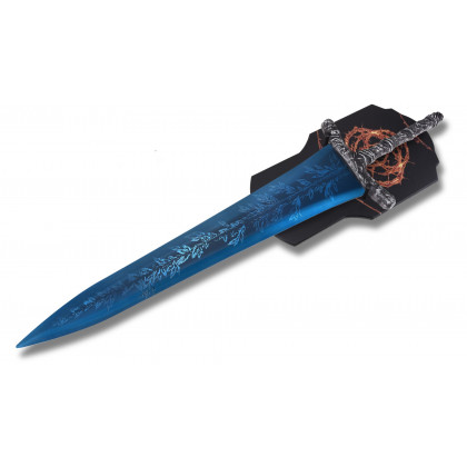 Épée Runique Bleue – Grande Lame de Collection Fantaisie