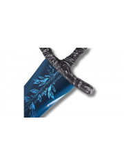 Épée Runique Bleue – Grande Lame de Collection Fantaisie