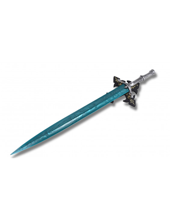 Épée Lune Sacrée – Réplique Bleue de Chasseur Gothic Fantasy
