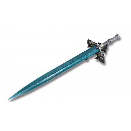 Épée Lune Sacrée – Réplique Bleue de Chasseur Gothic Fantasy