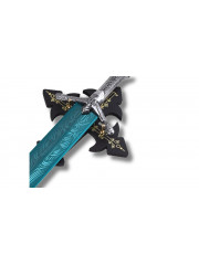 Épée Lune Sacrée – Réplique Bleue de Chasseur Gothic Fantasy