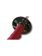 Katana Shihozume Rouge Garde Démon Guerrier