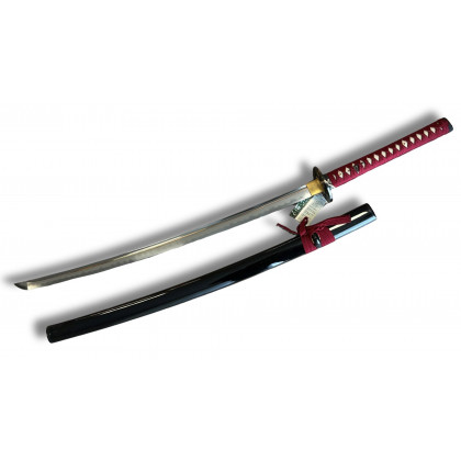 Katana Shihozume Rouge Garde Démon Guerrier
