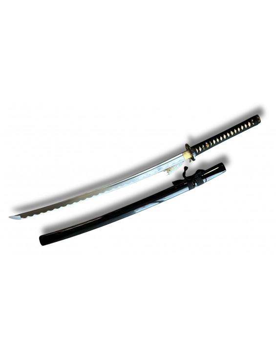 Katana Maru 1060 Noir Garde Ornementale Élégante