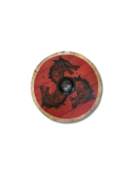 Bouclier Viking Fenrir – Fureur du Loup Déchaîné