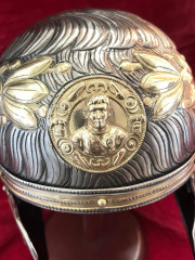 Casque de Cavalerie de Xanten – Héritage Romain Authentique