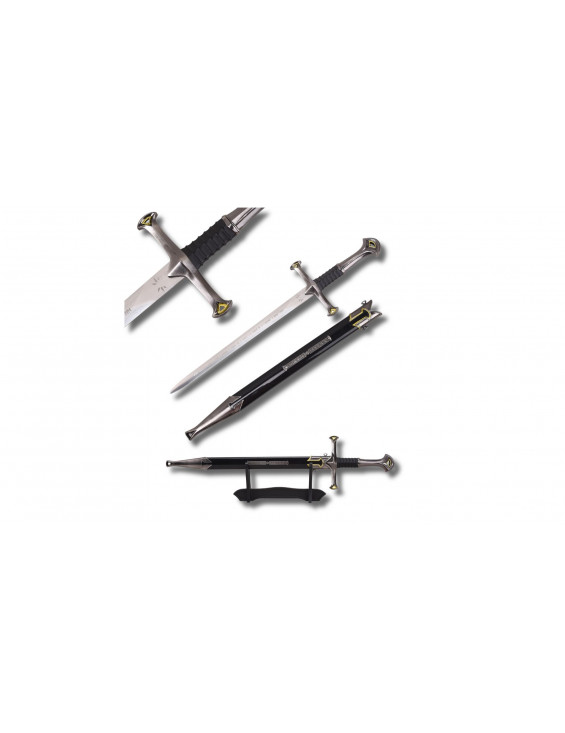 Épée Royale du Lion d’Argent – Mini Épée Médiévale