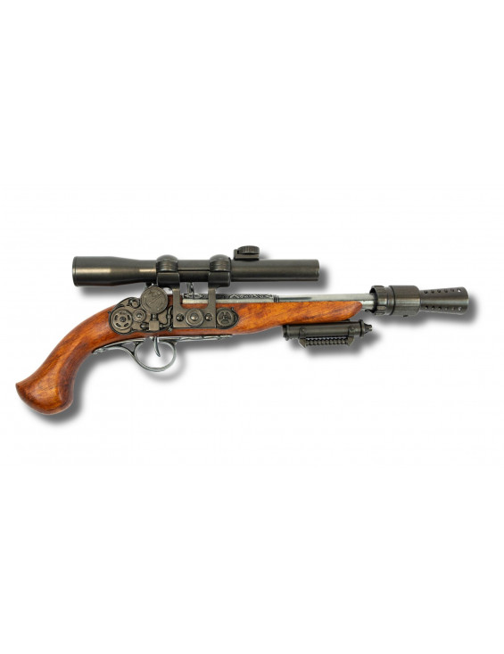 Pistolet Ancien « Ombre et Mécanisme »
