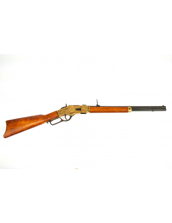 FUSIL MODELE 73 BALLES ÉJECTABLES GRAVÉ OR CANON COURT