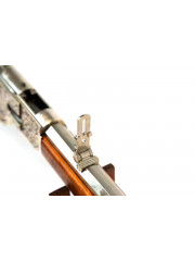 Fusil Winchester Mod. 73, USA 1873 canon court argenté gravé