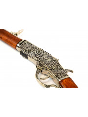 Fusil Winchester Mod. 73, USA 1873 canon court argenté gravé