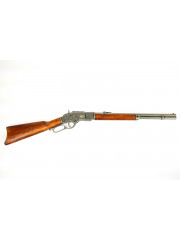 Fusil Winchester Mod. 73, USA 1873. canon court argenté gravé