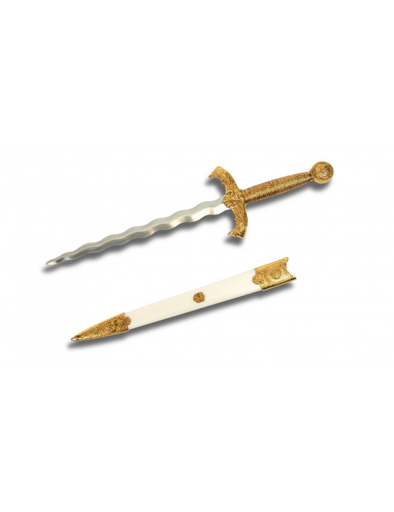 Dague Royale dorée - 40.6 cm