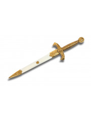 Dague Royale dorée - 40.6 cm