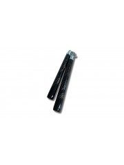 NUNCHAKU CHAINE BOIS NOIR GRAVURE DRAGON