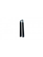 NUNCHAKU CHAINE BOIS NOIR OCTOGONAL