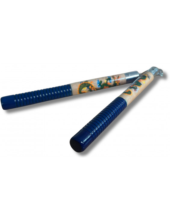 NUNCHAKU CHAINE BICOLOR DRAGON